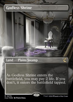 Godless Shrine Ravnica- Clue Edition Bordless
